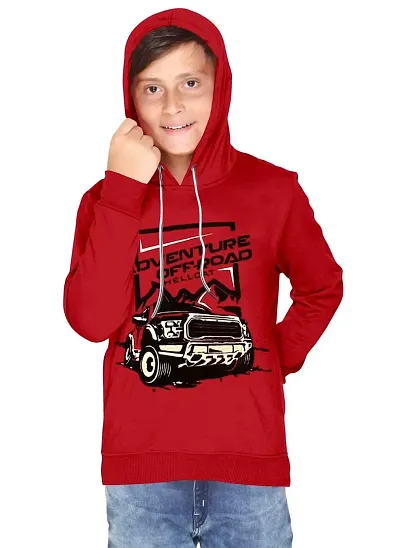 Fritters Unisex-Child Cotton Hooded Neck Hoodie