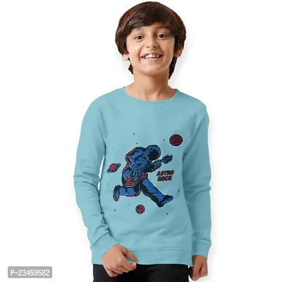 Fritters Kids Fleece Boys Sweatshirt | Round Neck Full Sleeve Sweatshirt-thumb0