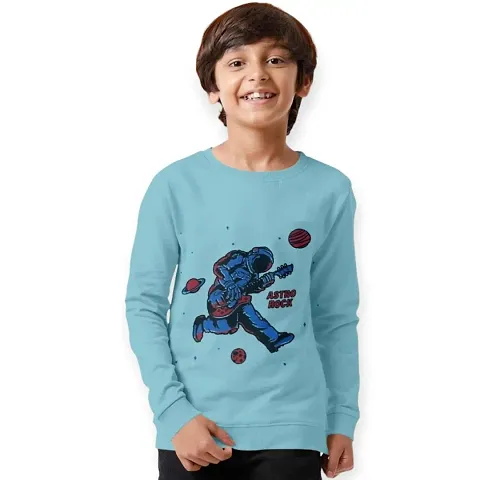 Fritters Boys Chest Full Sleeves Sweatshirt for Winters