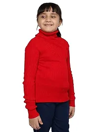 Boys and Girls Wool Warm Full Sleeves High Neck/Skivvy for Winter Wear Pack of 1-thumb1