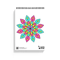Rays Of Ink Mandala Coloring Book For Young Adults | Enhances Fine Motor Skills  Keeps You Engaged | 120 GSM Thick Paper Spiral-bound ndash; Coloring Book, 1 January 2021-thumb3