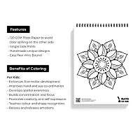 Rays Of Ink Mandala Coloring Book For Young Adults | Enhances Fine Motor Skills  Keeps You Engaged | 120 GSM Thick Paper Spiral-bound ndash; Coloring Book, 1 January 2021-thumb2