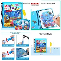Magic Water Coloring Drawing Reusable Book Pack of 3 ndash; English-thumb2