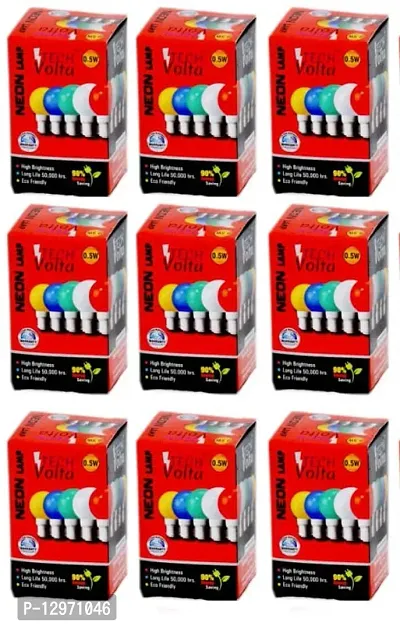 1-12w Led bulb and 10-0.5w Red Led bulb combo pack of 11-thumb3