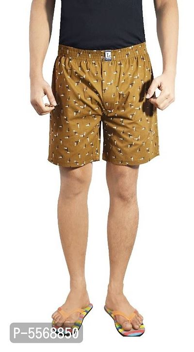 Stylish Cotton Printed Boxers For Men- 2 Pieces-thumb2