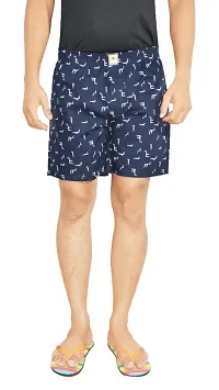 Classic Cotton Blend Printed Boxers for Men, Pack of 2-thumb2