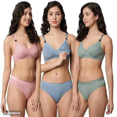 PN Collection Comfy Cotton Daily Wear Bra( PK of 3)