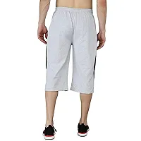 Emavic Men's Cotton 3/4 Capri Regular Shorts-thumb2