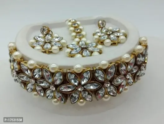 Elegant German Silver Jewellery Set for Women-thumb0
