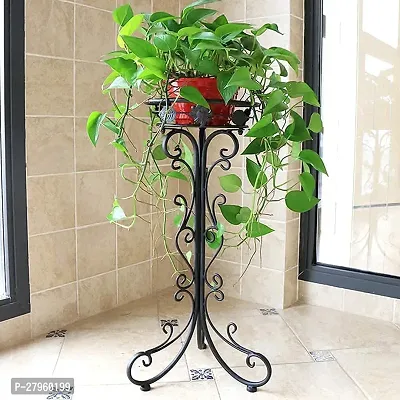 lant Stand Indoor Plant Holder iran plant Stands for Indoor Plants Flower Pot Stand Black-thumb0