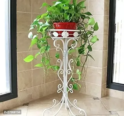 Decor Indoor Outdoor Wrought Iron Plant Stand Flower Pot Stand For Living Room Balcony Plant Container Set-thumb0