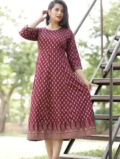 Fancy Rayon Kurtis