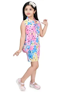 Zenat Girls Silk Blend Regular Fit Casual Dress_AK786-thumb4