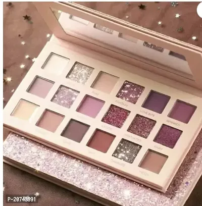 Anjou Edition 18 Colors Pigmented Nude Beauty Eyeshadow Palette Eye Shadow 36 gm (Multicolor)-thumb0