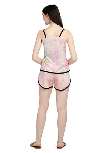 Taboody Empire Summer Special Women Floral Printed Multicolor Top  Shorts Set-thumb1