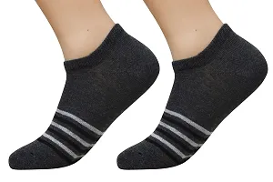 Pure Cotton Ankle Length Men's Wear Socks (Multi)-thumb3