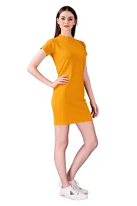Taboody Empire Casual 1 Pices Slim Body Fit Bodycon Hot Dress for Women-thumb3