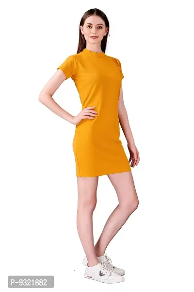 Taboody Empire Casual 1 Pices Slim Body Fit Bodycon Hot Dress for Women-thumb4