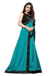 Taboody Empire Women's Sambalpuri Art Silk Saree (Taboody_Seq_Sky Blue)-thumb2