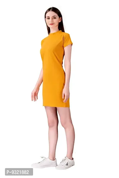 Taboody Empire Casual 1 Pices Slim Body Fit Bodycon Hot Dress for Women-thumb3