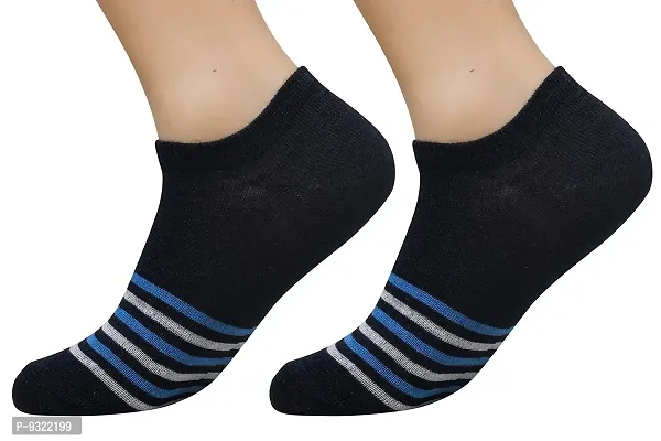 Pure Cotton Ankle Length Men's Wear Socks (White)-thumb2