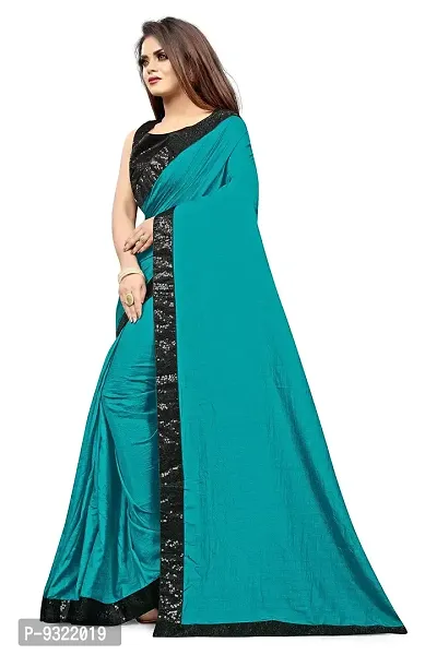 Taboody Empire Women's Sambalpuri Art Silk Saree (Taboody_Seq_Sky Blue)-thumb2