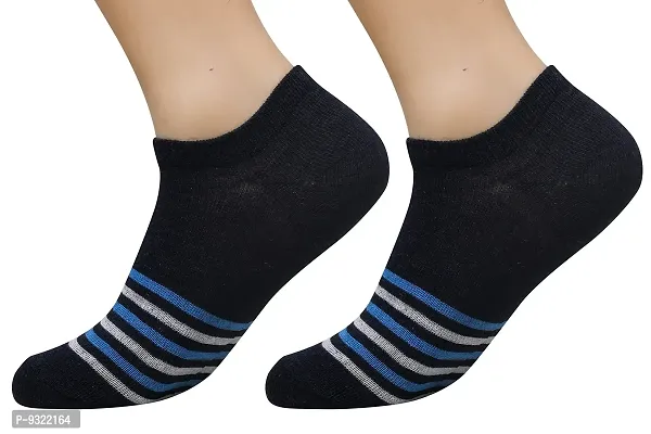 Pure Cotton Ankle Length Men's Wear Socks (Multi)-thumb2