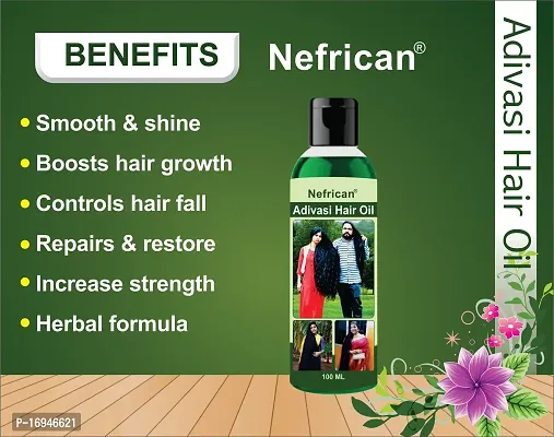 Adivasi  Premium Quality Hair Oil For Hair Regrowth - Hair Fall Control Hair Oil(100 ml)(Pack Of 1)-thumb2
