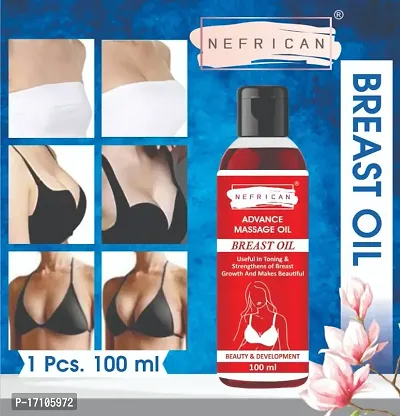 NEFRICAN BREAST MASSAGE OIL (Pack Of 1) (100 ml)