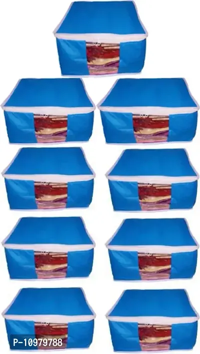 Pack of 9 Non Woven 10inch Designer Height Saree Cover