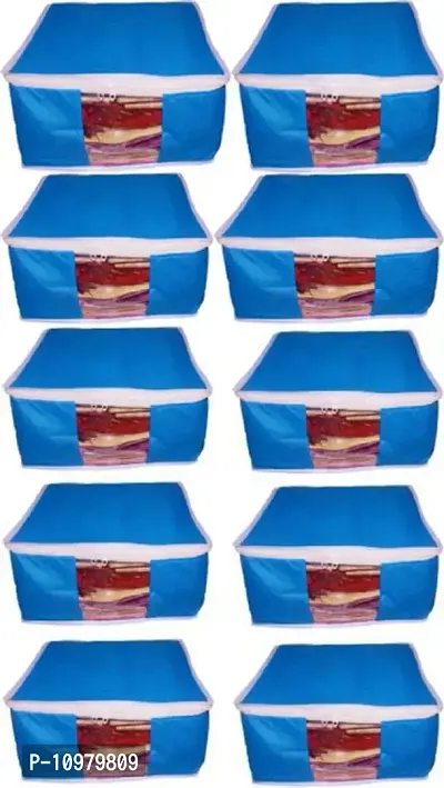 Pack of10 Non Woven 10inch Designer Height Saree Cover