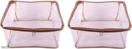 Classy Non Woven Multi Use Storage/Organizer Bags, Pack of 2