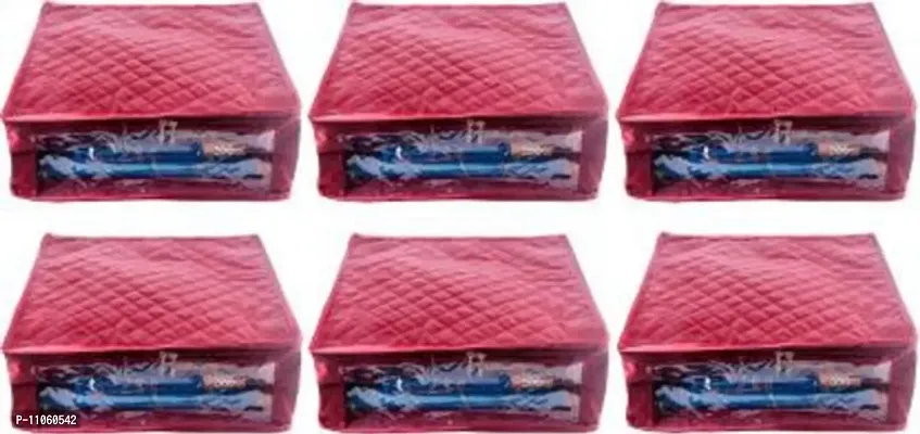 Classy Non Woven Multi Use Storage/Organizer Bags, Pack of 6