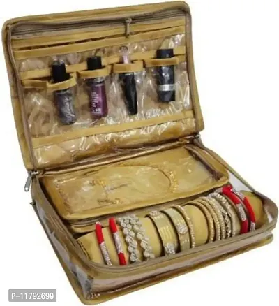 Pack of 1 Locker Jewellery box Wardrobe Organiser jewellery box, Vanity Box (Gold)-thumb0