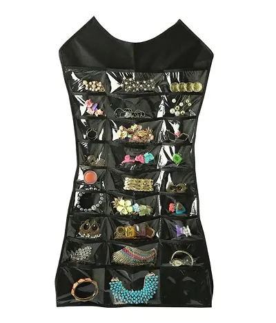 Dress Shaped Double Sided Jewellery Organizer