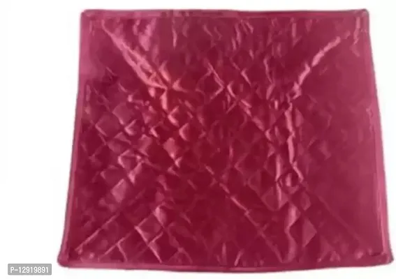 CLASSECRAFTS Saree cover High Quality Travelling Bag Pack of 1Pcs satin large(Maroon)-thumb3