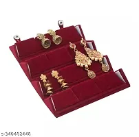 Useful 12 Pair Earing Storage Vanity Box Combo of 2-thumb4