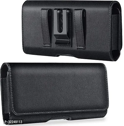 Modern Leather Mobile Belt Pouch Cover Holster Case with Belt Clip