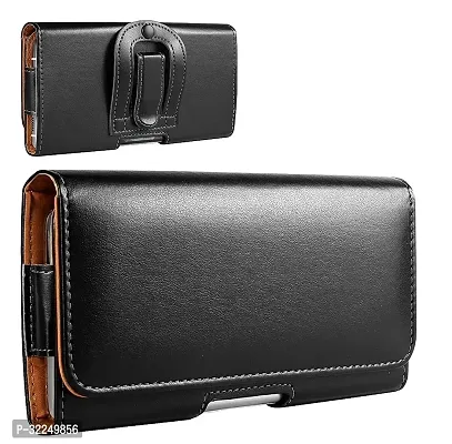 Modern Leather Mobile Belt Pouch Cover Holster Case with Belt Clip-thumb0