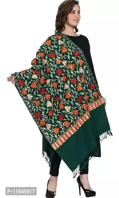 Trendy And Beautiful Woolen Shawl For Women-thumb0