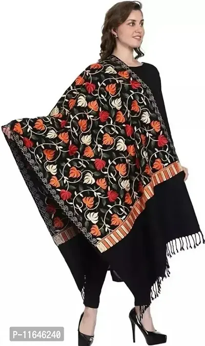 Trendy And Beautiful Woolen Shawl For Women-thumb0