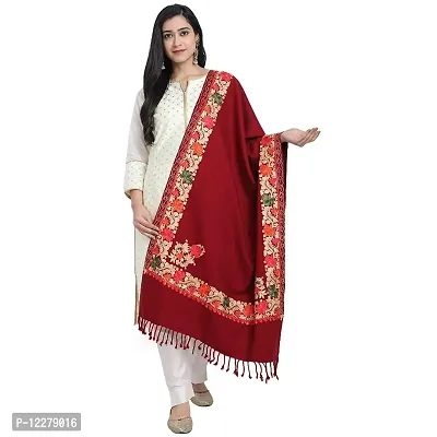 Classic Wool Embroidered Shawls  for Women