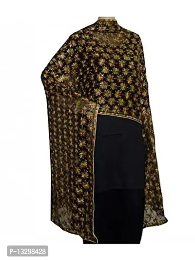 Kanchan Phulkari Dupatta With Sippi Work-thumb2