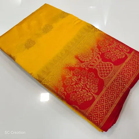 Hot Selling Tussar Silk Saree with Blouse piece 