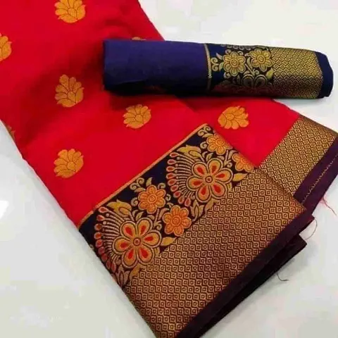 Attractive Printed Cotton Silk Bollywood Sarees