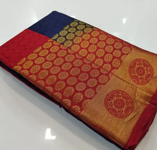 Tussar Silk Woven Sarees with Blouse piece