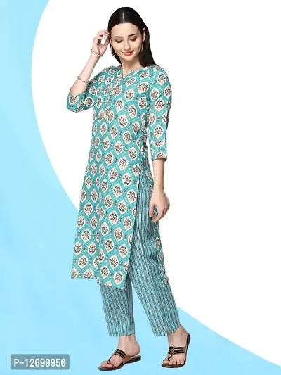 Classic Muslin Printed Dress Material with Dupatta for Women