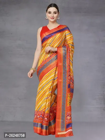 Classic Cotton Saree with Blouse piece for women