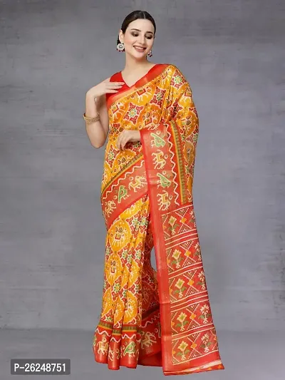 Classic Cotton Saree with Blouse piece for women