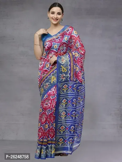 Classic Cotton Saree with Blouse piece for women